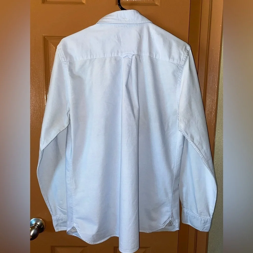 Quality Garment Issue blue button